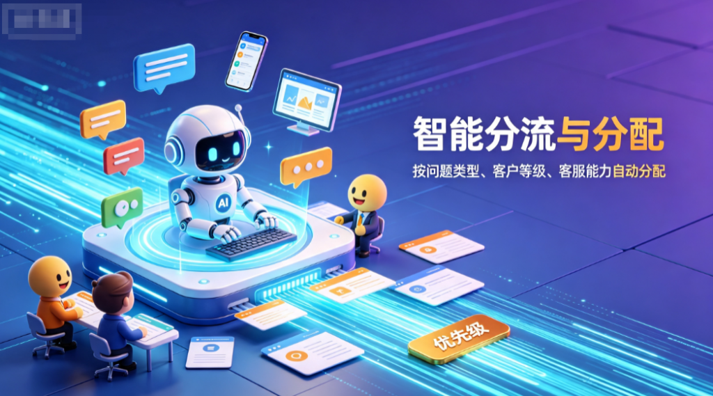 物流快递行业AI私信回复自动客服系统-螳螂科技AI客服智能分配-1024x569.png 汽车后市场抖音私信咨询爆炸,螳螂科技AI在线客服系统实现7×24接待